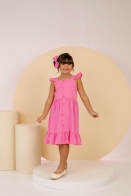 Vestido Isabela Liso Kids