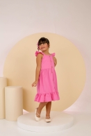 Vestido Isabela Liso Kids
