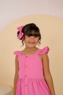 Vestido Isabela Liso Kids