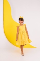 Vestido Isabela Liso Kids