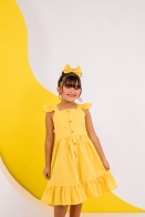 Vestido Isabela Liso Kids