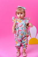 Macacão Jani Baby Estampado
