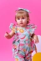 Macacão Jani Baby Estampado