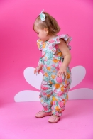 Macacão Jani Baby Estampado