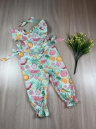 Macacão Jani Baby Estampado