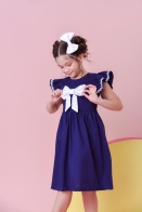 Vestido Mirela Liso Kids