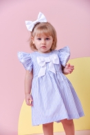 Vestido Mirela Listras Baby