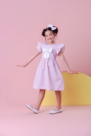 Vestido Mirela Listras Kids