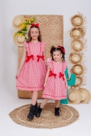 Vestido Larissa Xadrez Baby