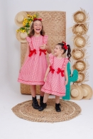 Vestido Larissa Xadrez Baby