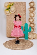 Vestido Larissa Xadrez Baby