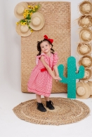 Vestido Larissa Xadrez Baby