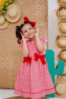 Vestido Larissa Xadrez Baby