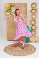 Vestido Maju Kids Xadrez