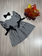 Vestido Eliana Baby Xadrez