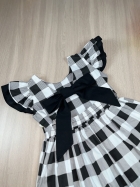 Vestido Duda Xadrez Kids