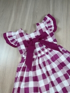 Vestido Duda Xadrez Kids