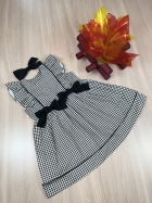 Vestido Larissa Xadrez Baby