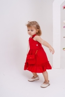 Vestido Monalisa Baby c/ Bolsa