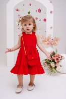 Vestido Monalisa Baby c/ Bolsa