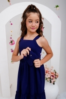 Vestido Monalisa Kids c/ Bolsa