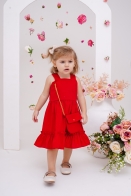 Vestido Monalisa Kids c/ Bolsa