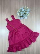 Vestido Monalisa Baby c/ Bolsa