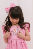 Vestido Estefany Bordado Kids