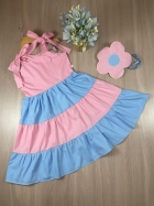 Vestido Tainá Baby c/ Bolsa