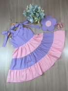 Vestido Tainá Baby c/ Bolsa