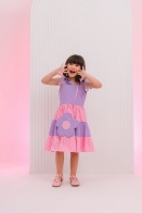 Vestido Tainá Baby c/ Bolsa