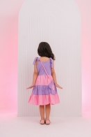 Vestido Tainá Kids c/ Bolsa