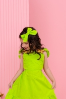 Vestido Izis kids Flor Patch